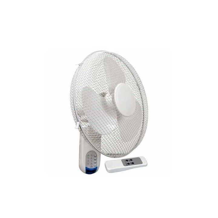 Ventilador De Pared Hurricane Con Mando A Distancia 40 cm de 