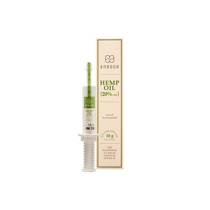 Tubo Hemp Oil 20% CBD 10g de Endoca