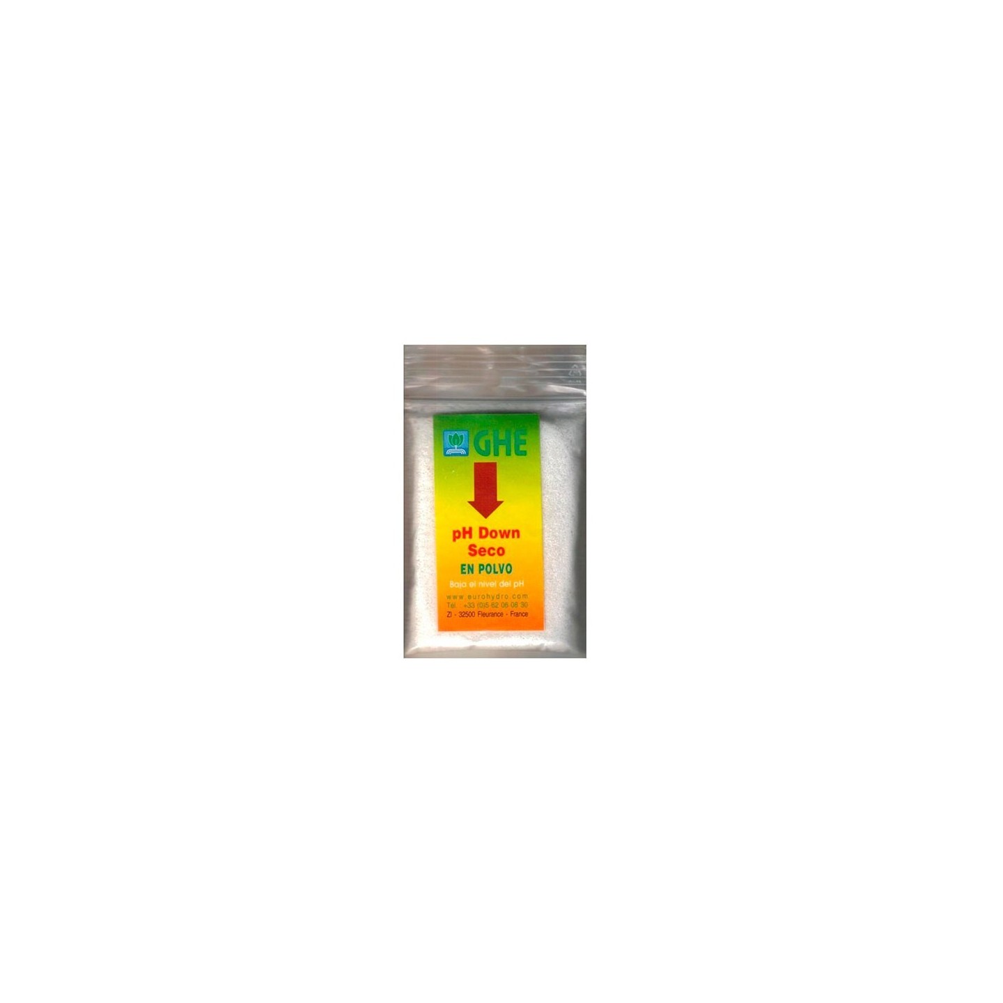 pH Down Seco 25 g de General Hydroponics