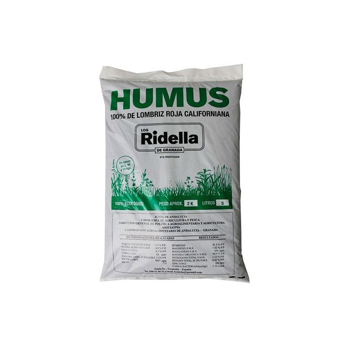 Humus de Lombriz Los Ridella de Los Ridella