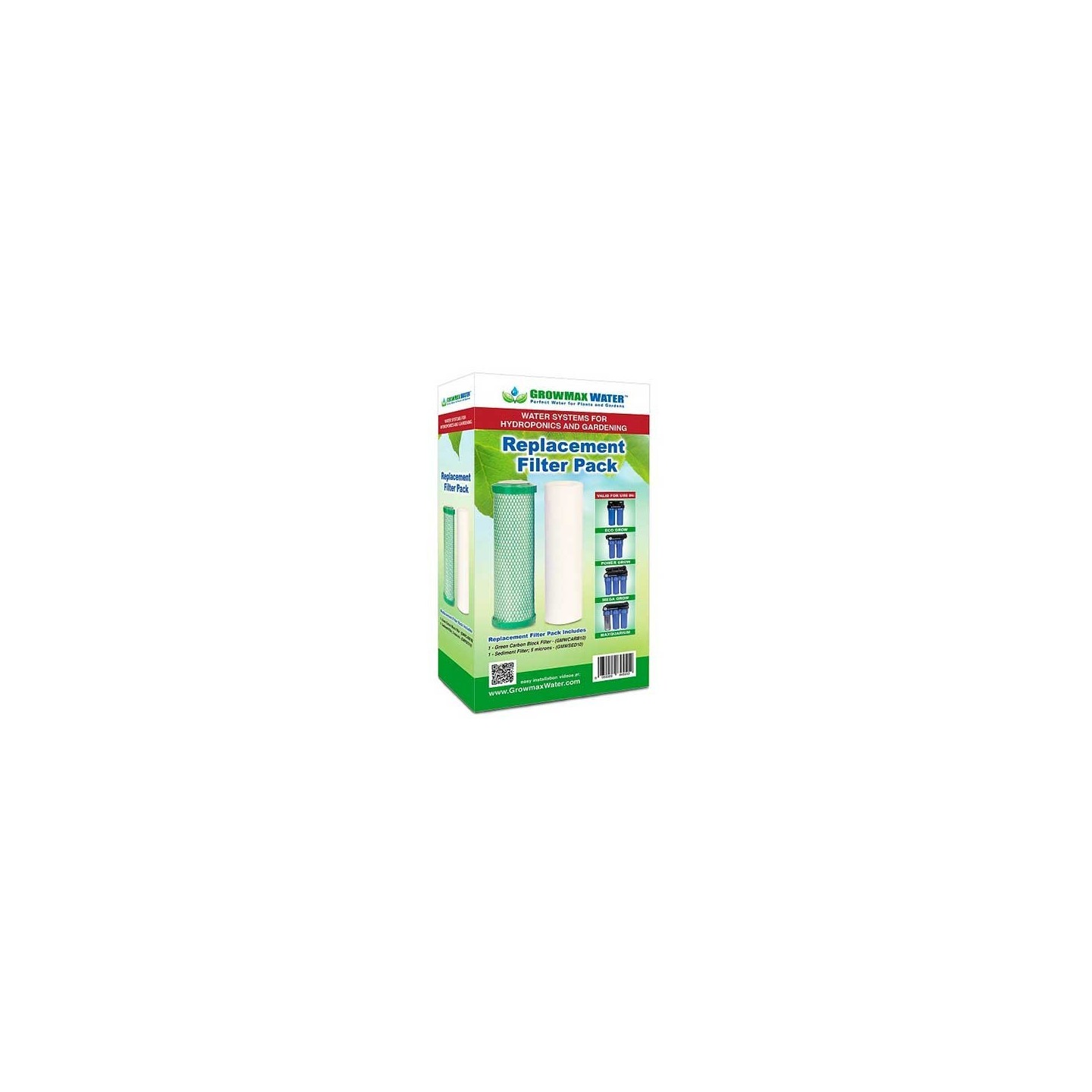Pack de Filtros de Recambio GrowMax de Growmax