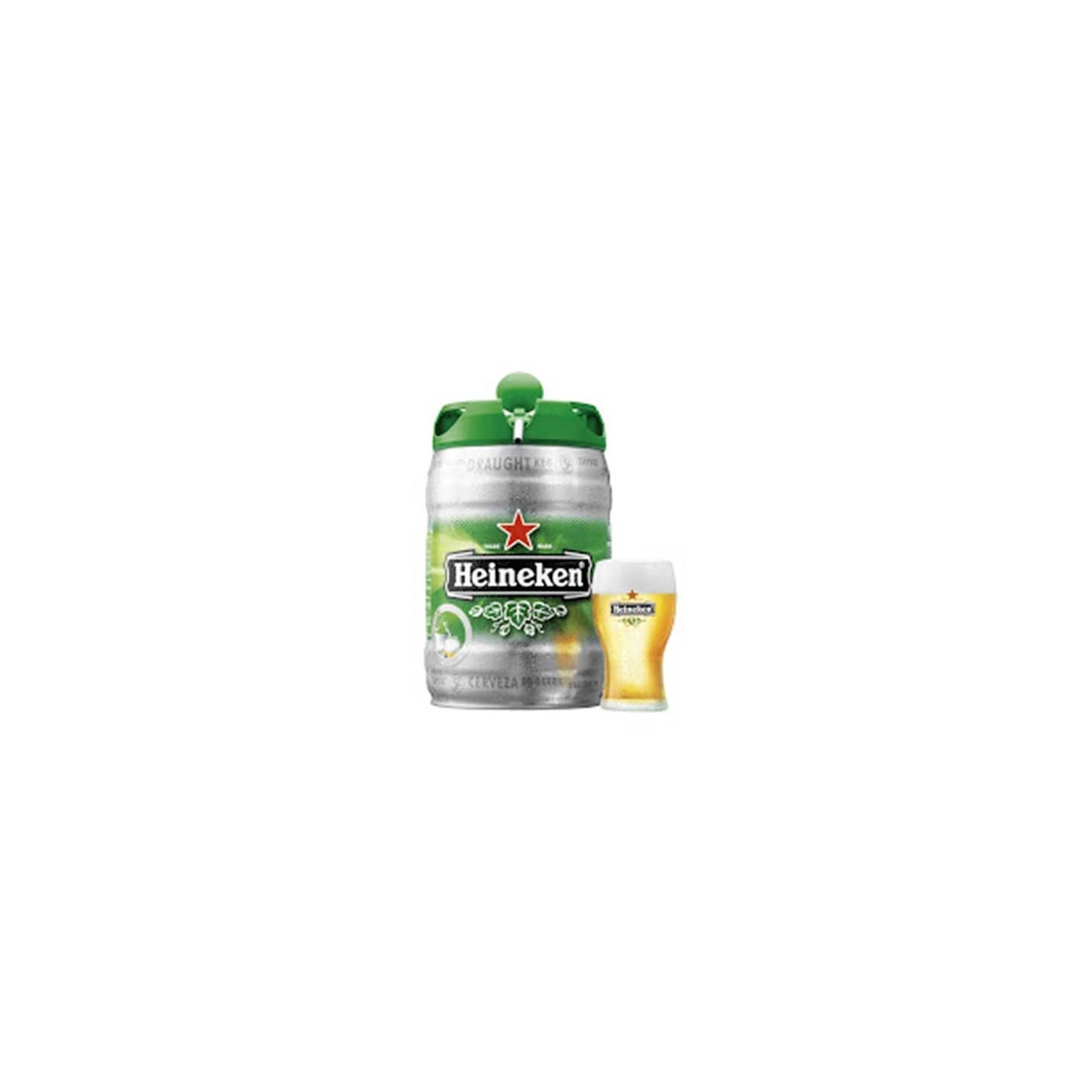 Barril De Cerveza "Heineken" 5 L de Genericos MP
