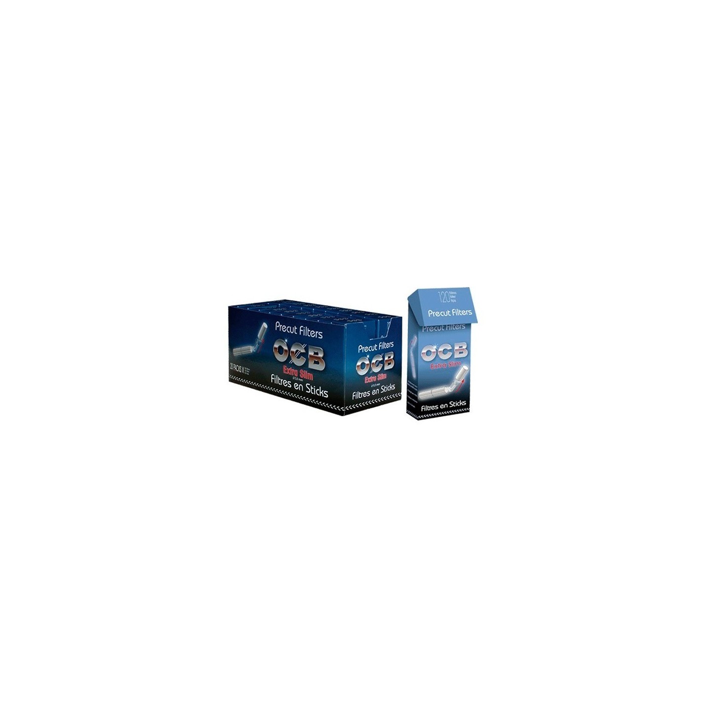 Filtros De Algodon OCB Combipack C/librito (20 x 50 Unidades)