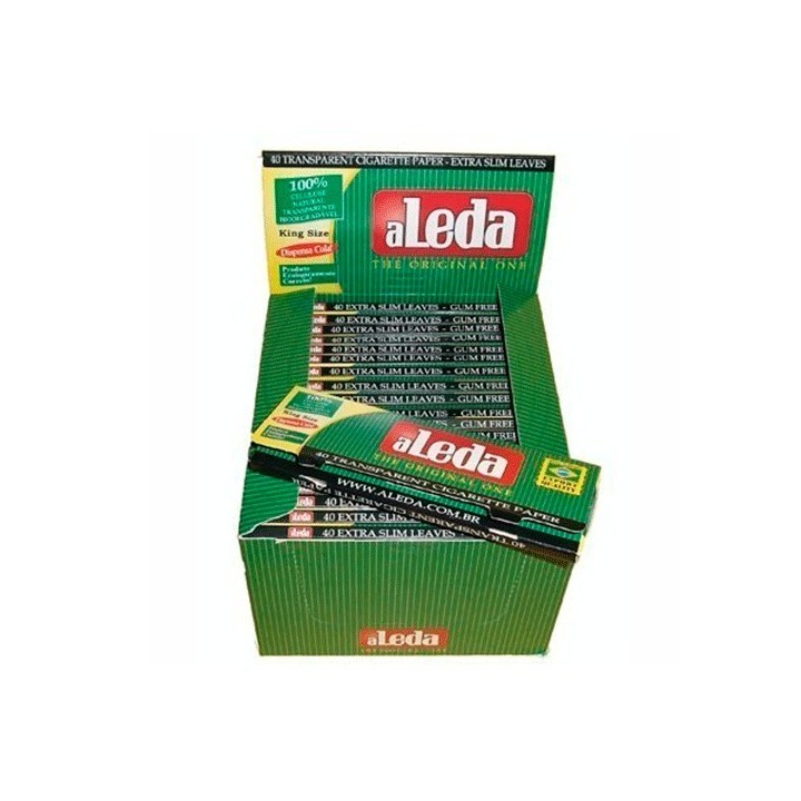 Papel Transparente King Size Aleda 40 Unidades de Aleda