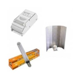 Kit 250 W Eti + Reflector Stuco + Pure Light Hps 250 W