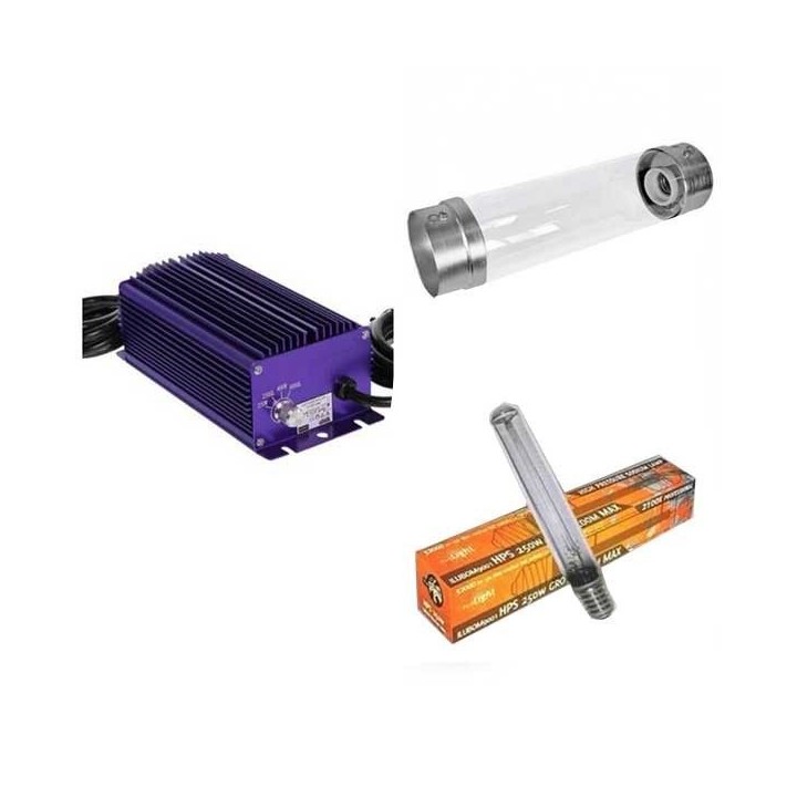 Kit 250 W Lumatek + Cooltube 125 mm + Pure Lights HPS 250 W