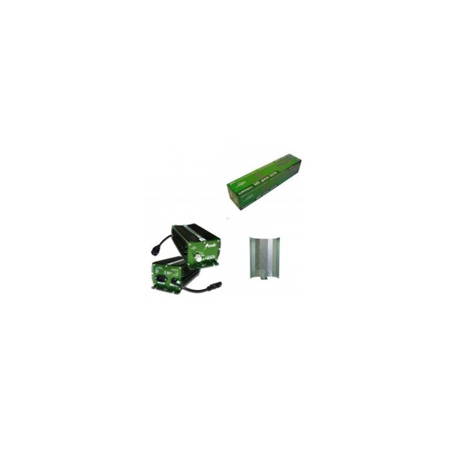 KIT 400 W BOLT + REFLECTOR STUCO + PURE LIGHT MH 400 W GROW