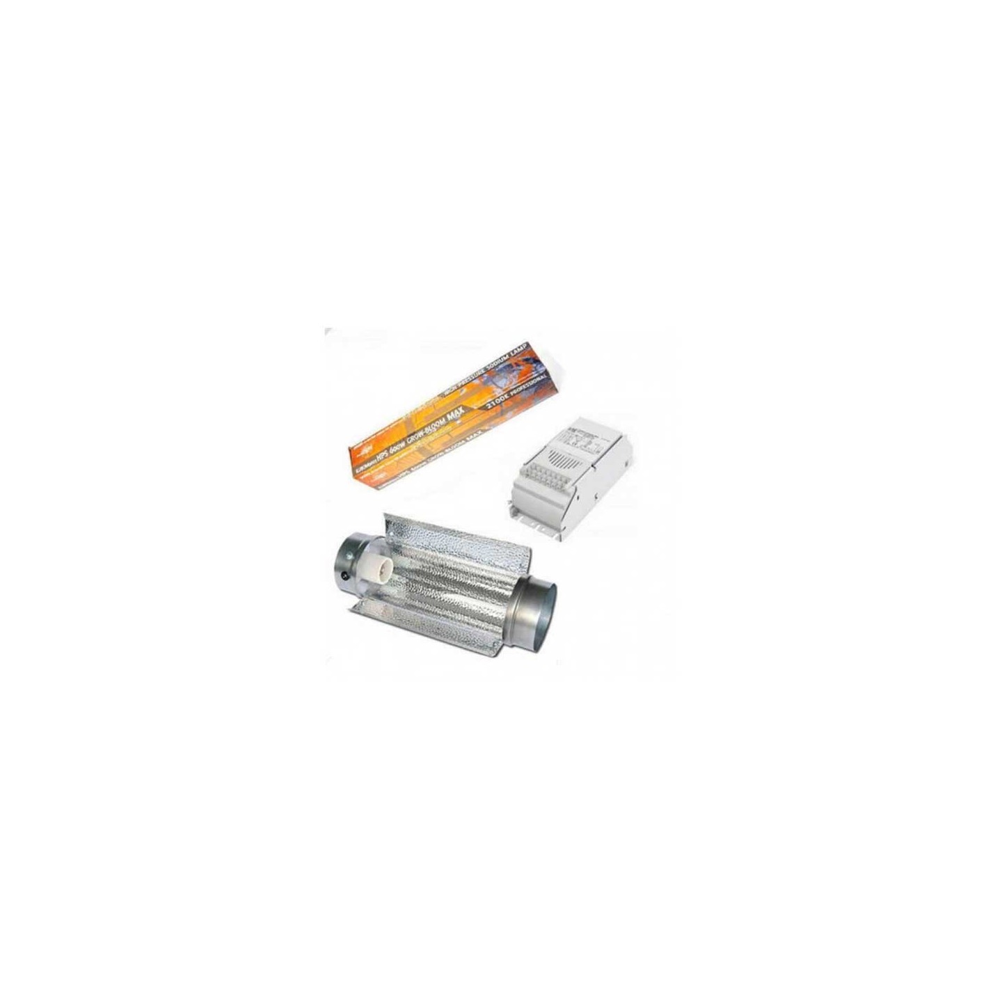 Kit 400 W Eti + Cooltube 125 + Pure Light Hps 400 W Grow-Bloom