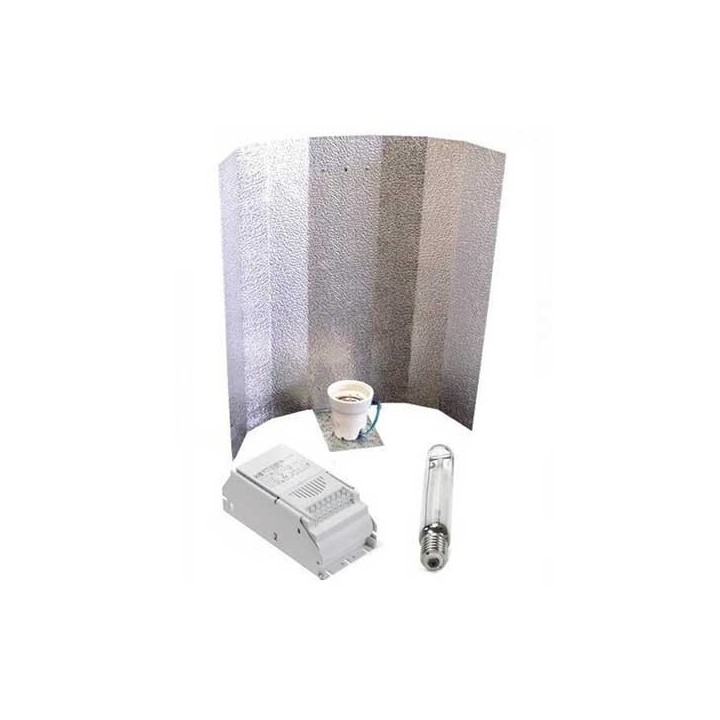 Kit 400 W Eti + Reflector Stuco + Pure Light HM 400 W Grow de
