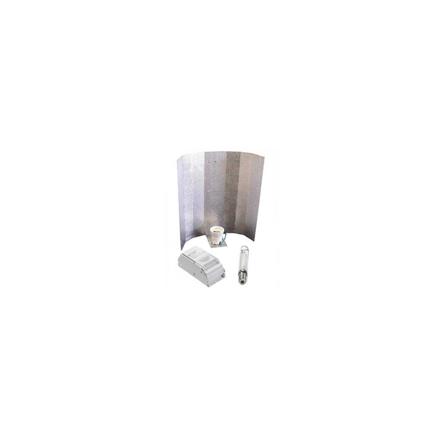 Kit 400 W Eti + Reflector Stuco + Pure Light HM 400 W Grow de