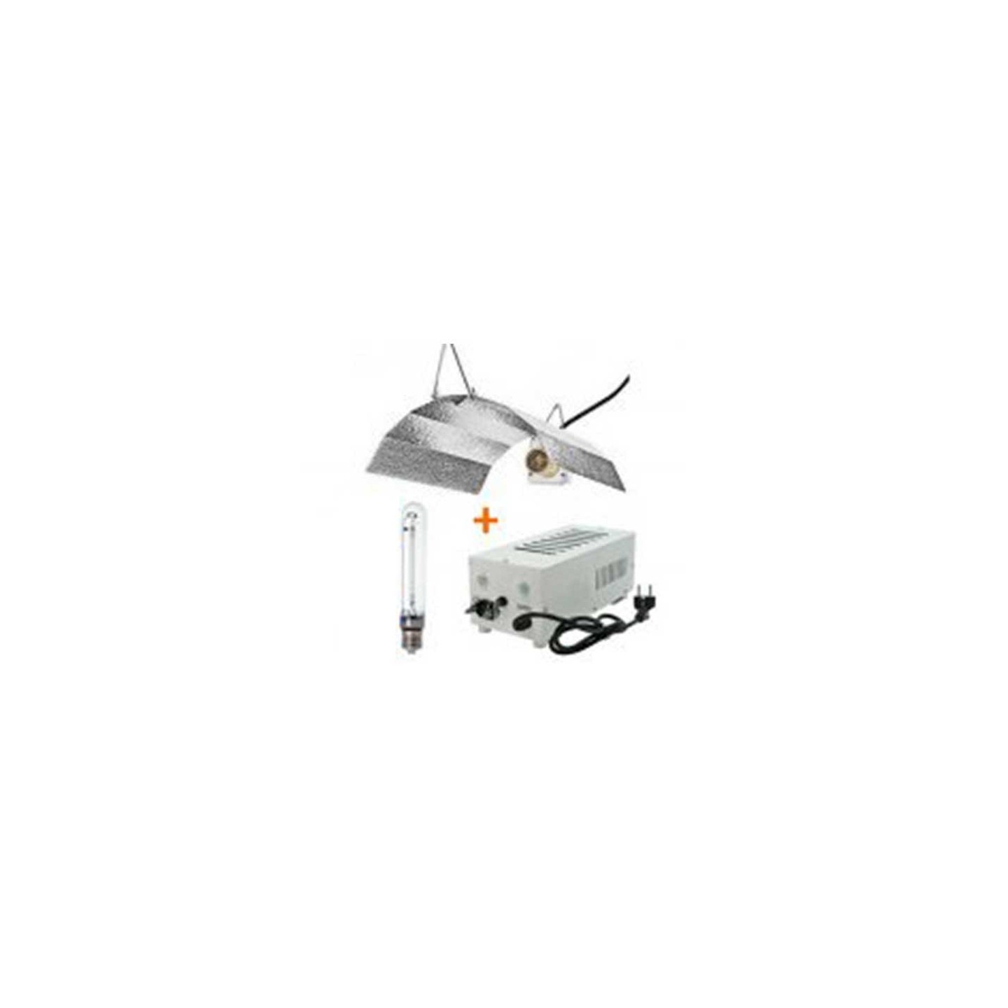 Kit 400 W Pro Gear + Reflector Stuco + Pure Light Mh 400 W Grow