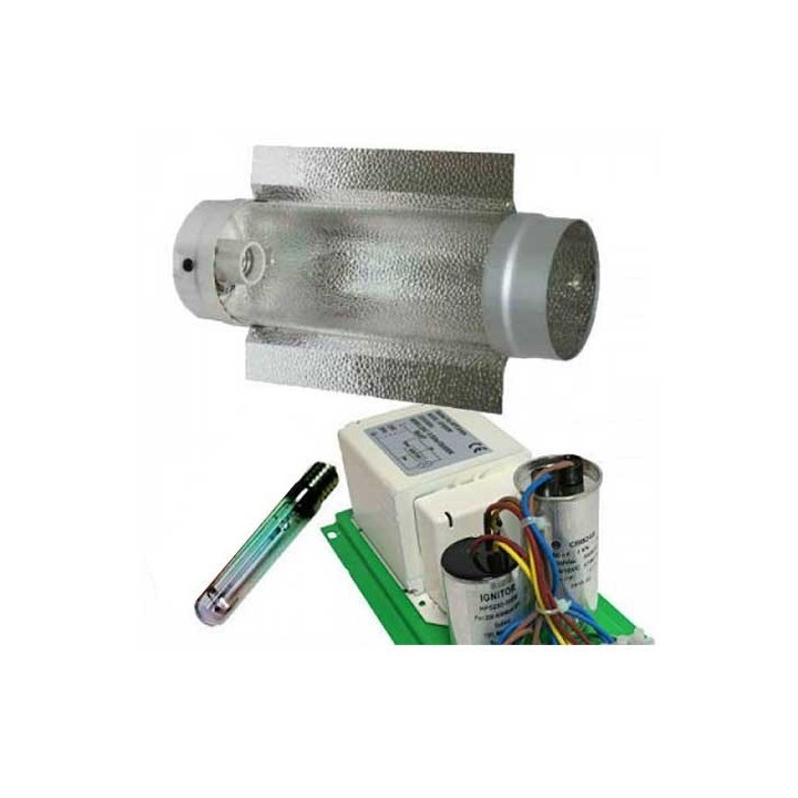 Kit Balastro Pure Light 400 W + Cooltube 125 + Pure Light Hps