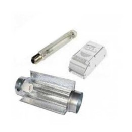 Kit 600 W Eti + Cooltube 125 + Sylvania Grolux 600 W de Kit