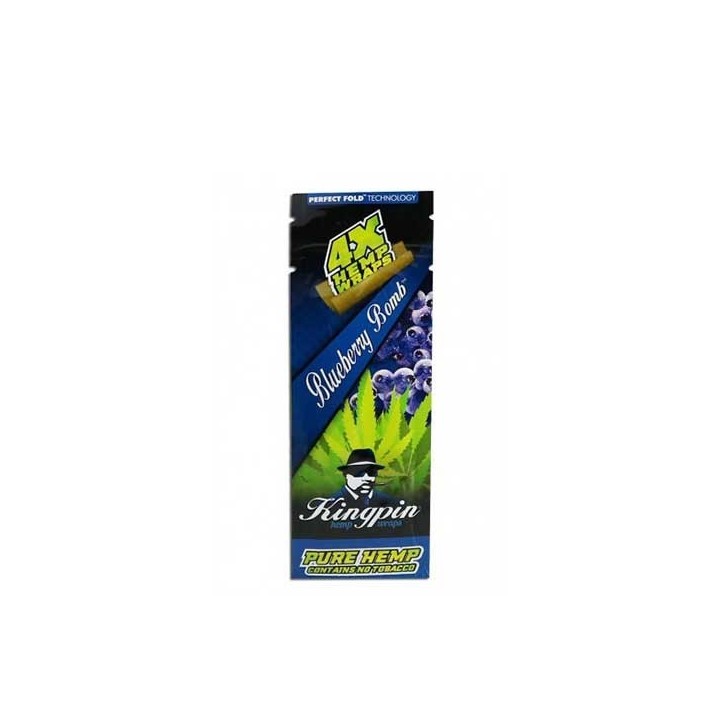Hemp Wraps Papel Sabor Kingpin de 