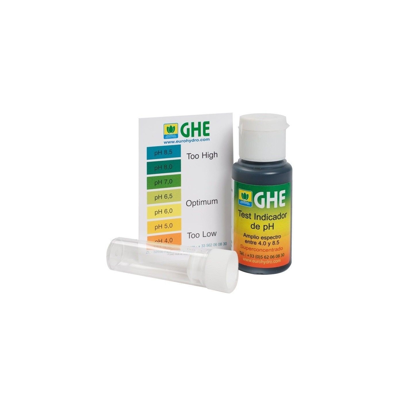 pH Test Kit 30 ml de General Hydroponics