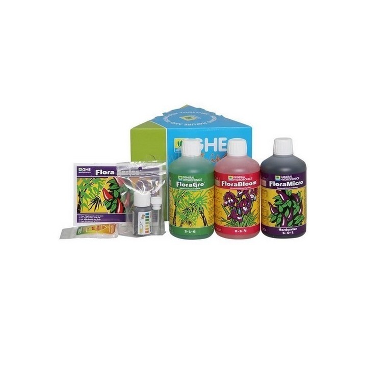 Tripack Floraseries Agua Dura de General Hydroponics