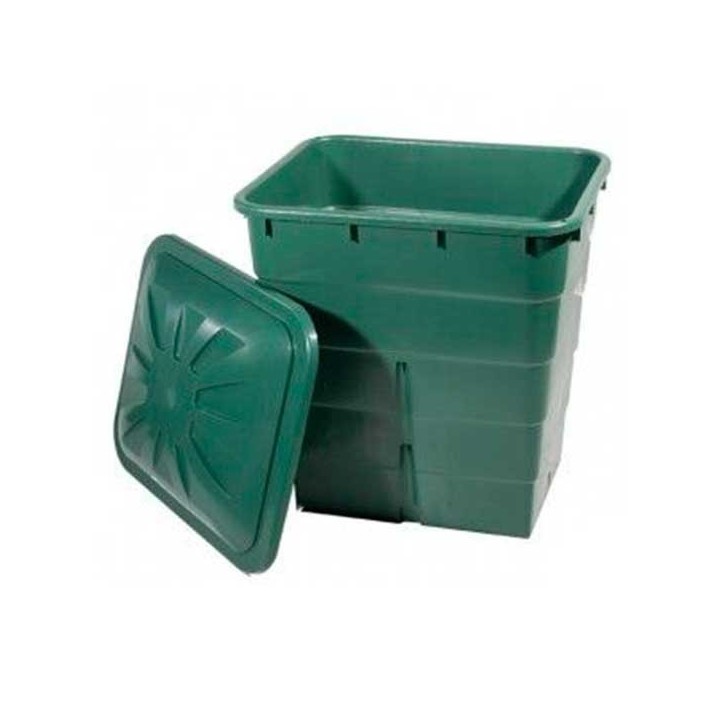 Depósito de Agua Verde Rectangular de Genericos MP