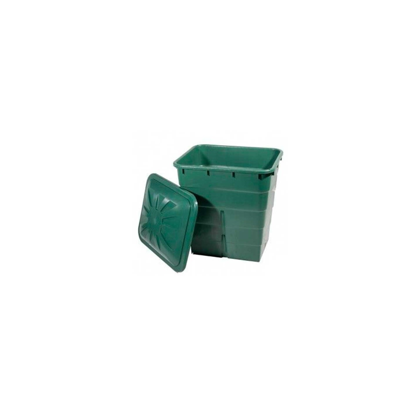 Depósito de Agua Verde Rectangular de Genericos MP