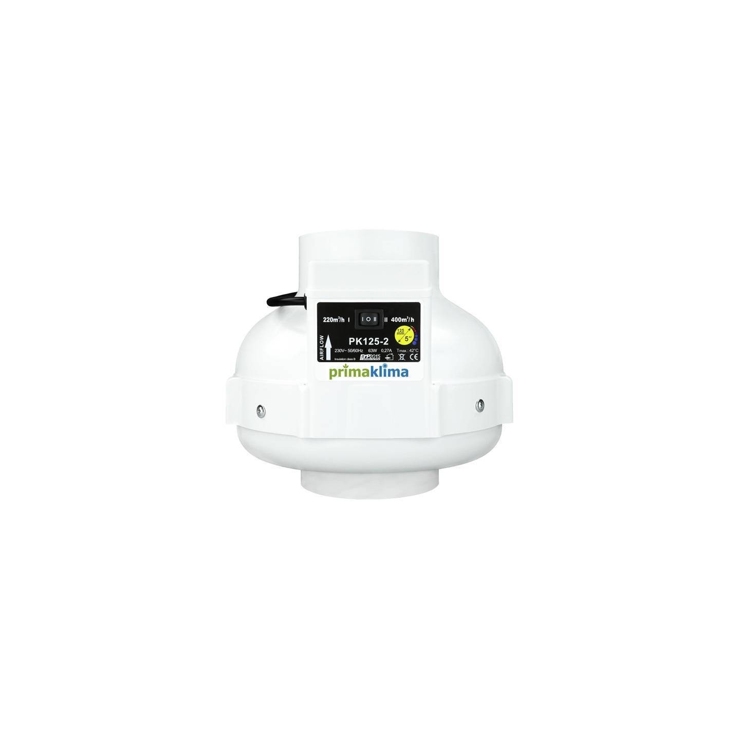 Extractor PK con Control Velocidad de Prima Klima