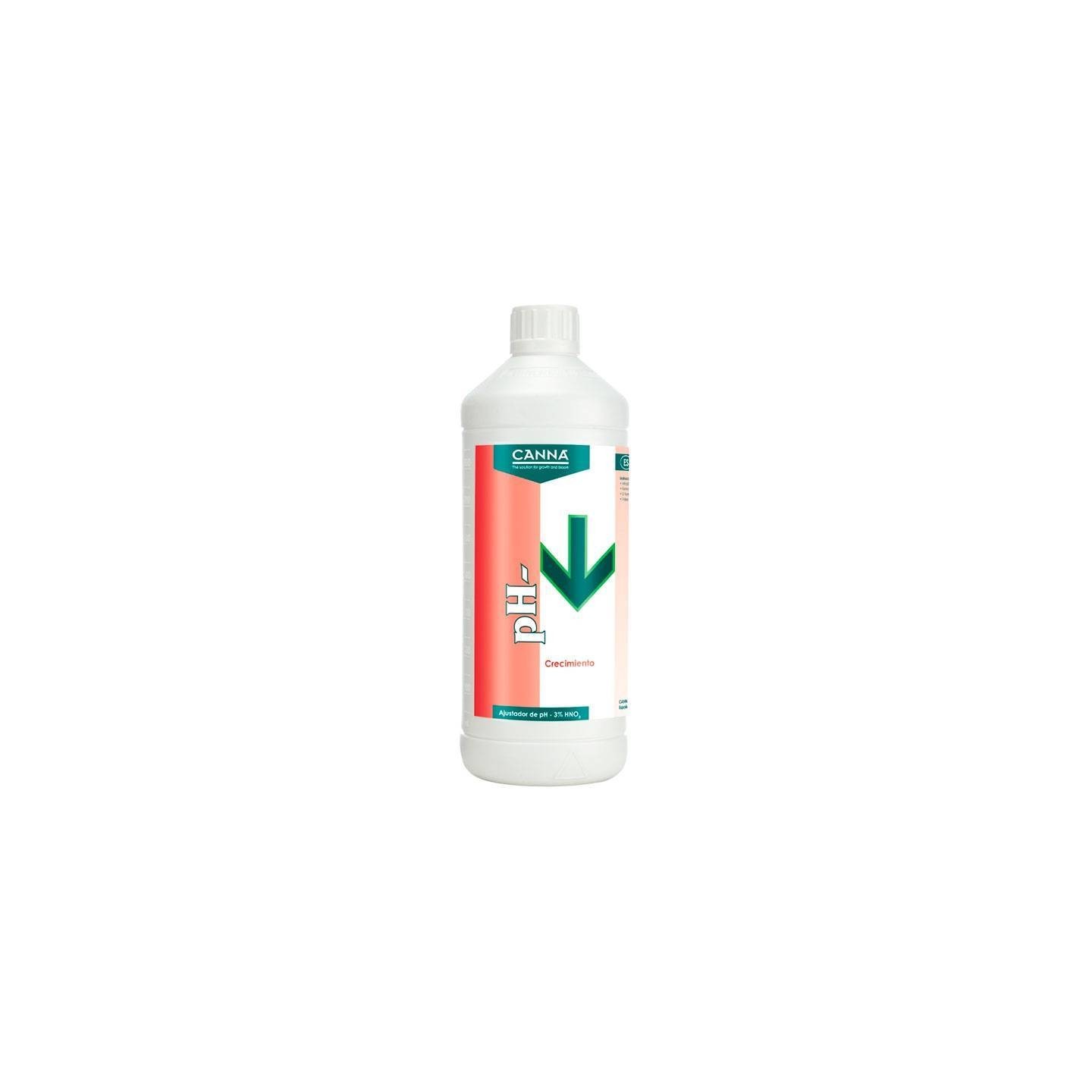 Canna pH- Crecimiento de Canna