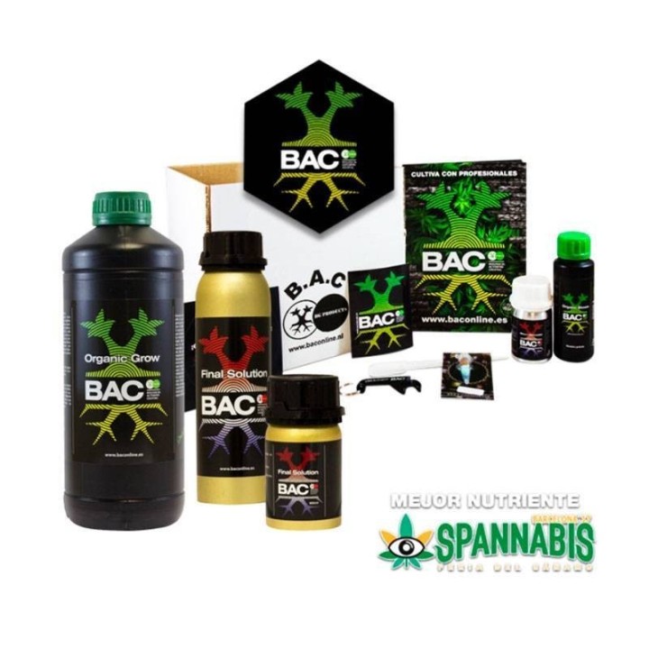 Kit B.A.C Organic Grow + Final Solution de B.A.C.