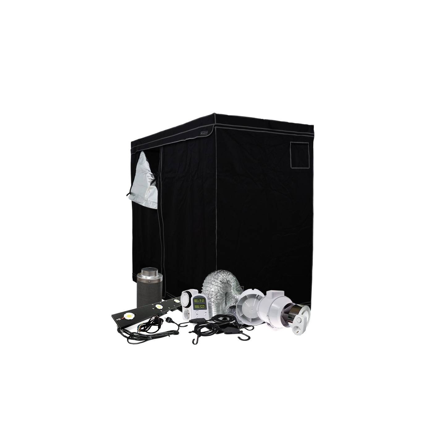 Kit de Armario LED 4X220W BASIC - 24 Plantas de 