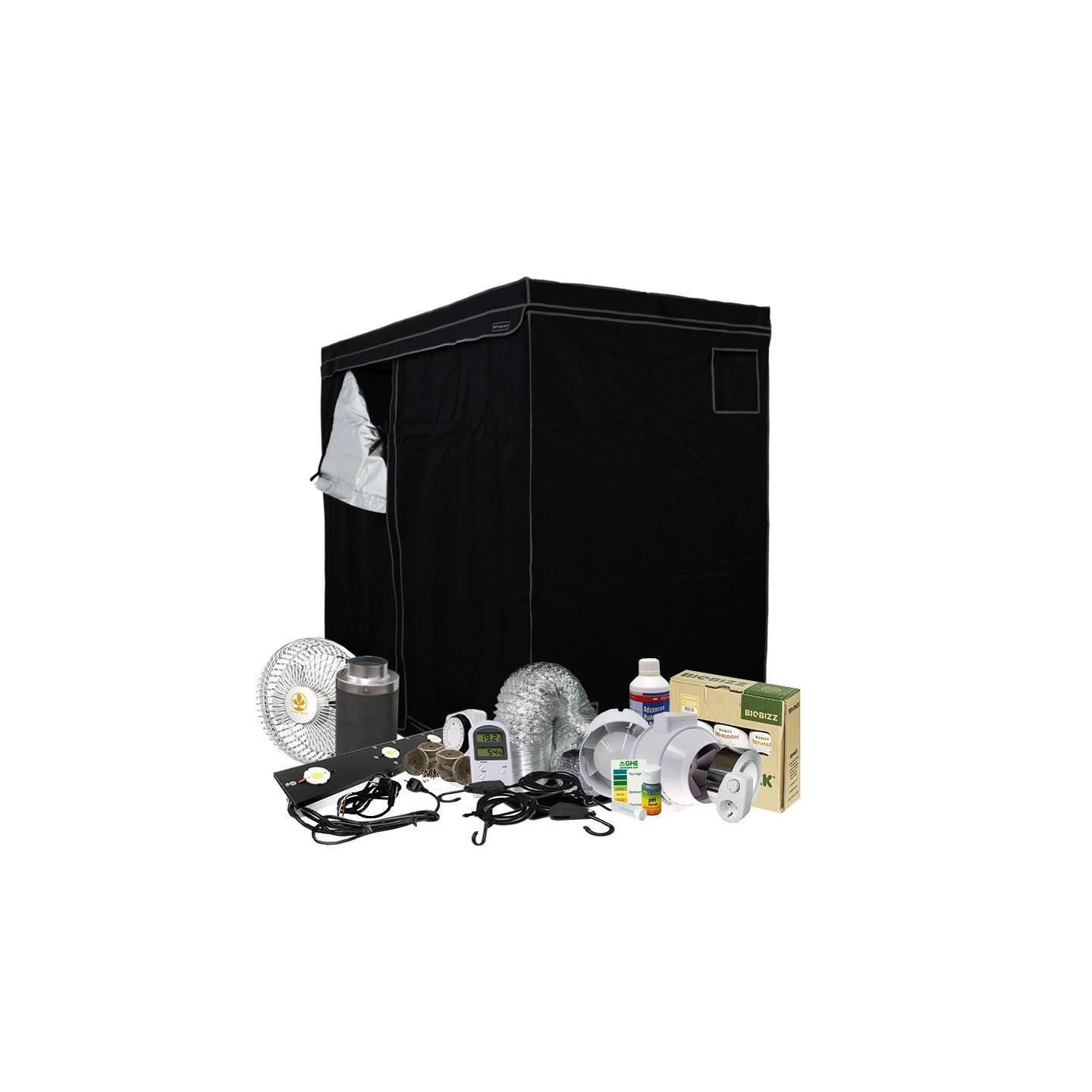 Kit de Armario LED 4X220W MEDIUM - 24 Plantas de 