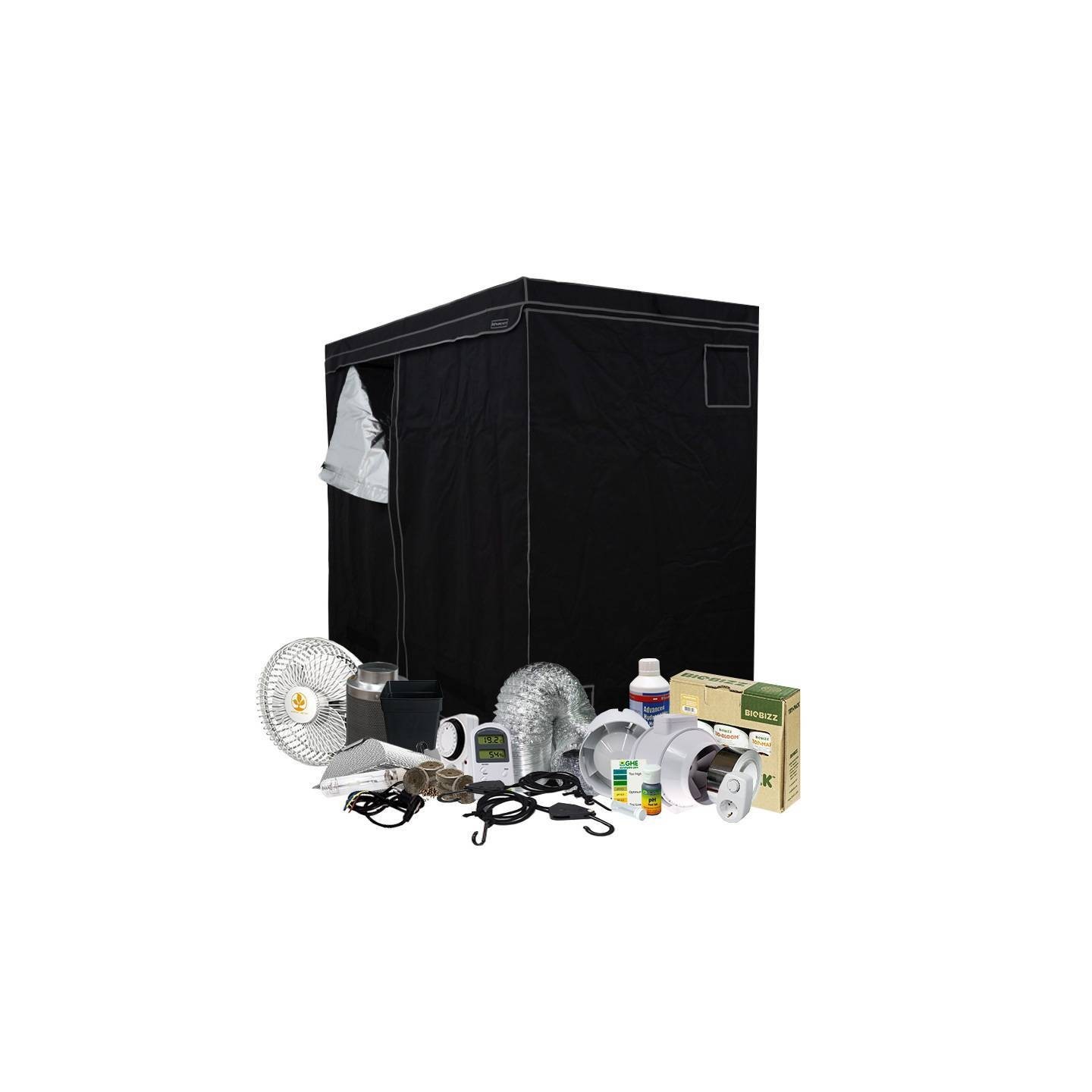 Kit de Armario LEC 2 x 315W MEDIUM - 24 Plantas de 