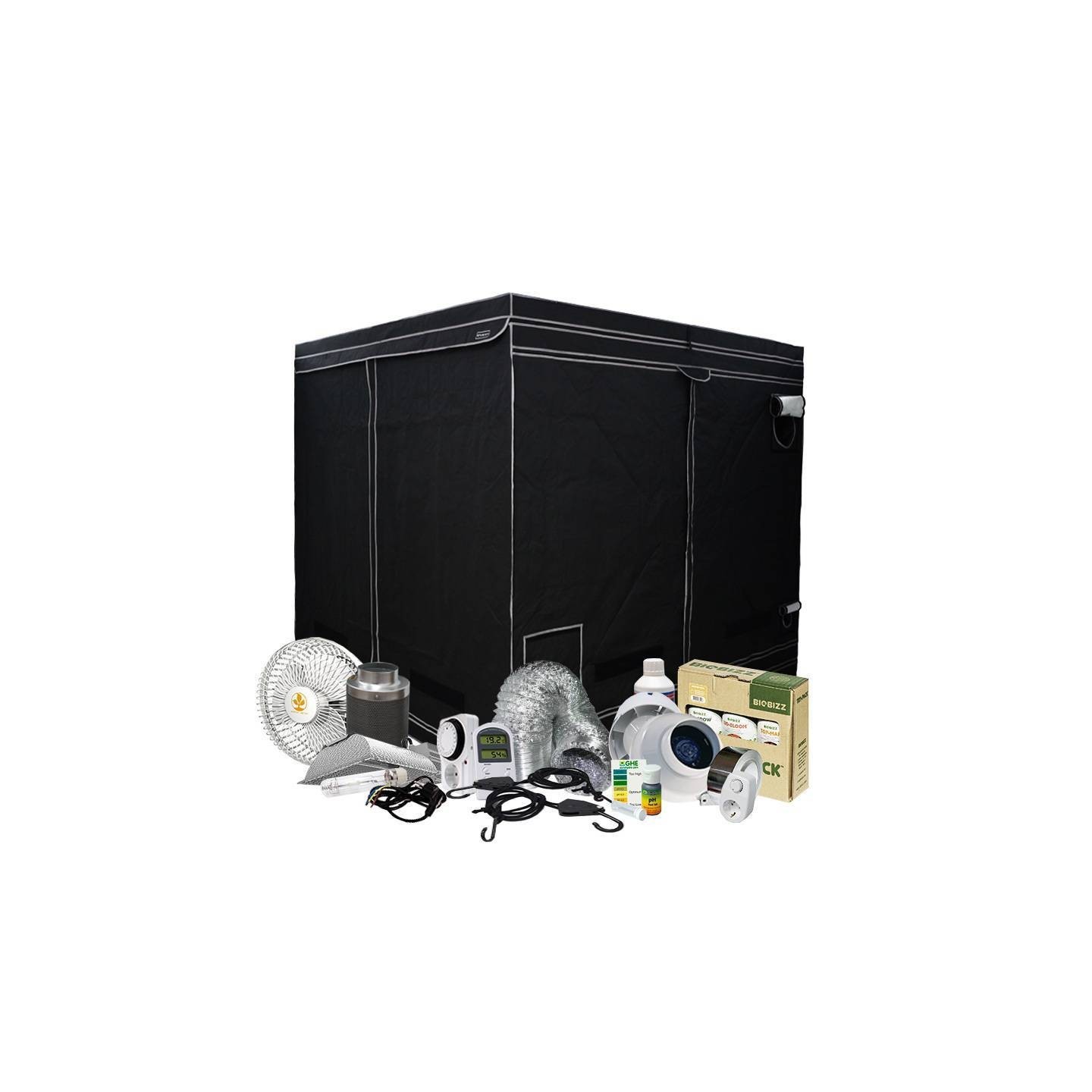 Kit de Armario LEC 4 x 315W MEDIUM - 48 Plantas de 
