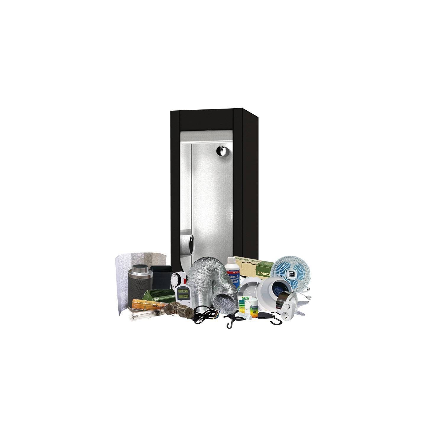 Kit de Armario Sodio 250W MEDIUM - 6 Plantas de Genericos MP