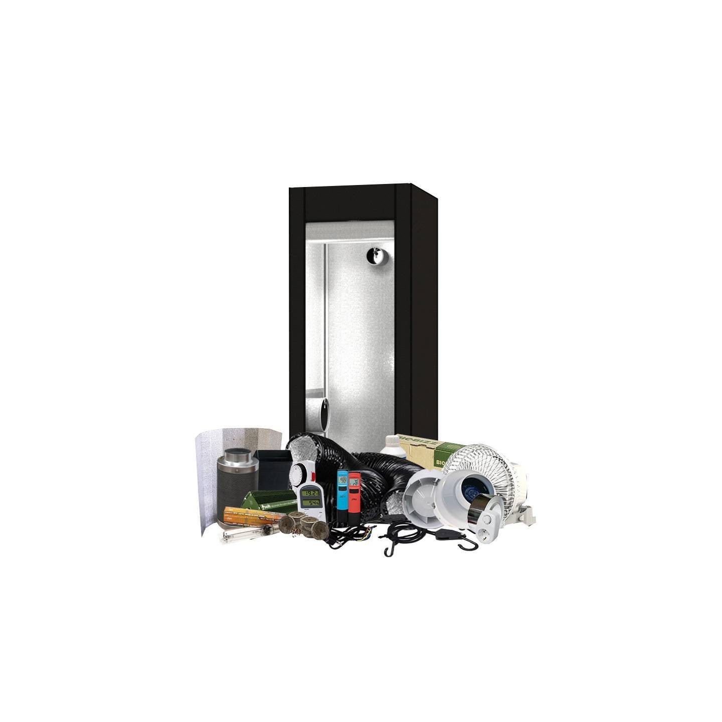 Kit de Armario Sodio 250W PREMIUM - 6 Plantas de Genericos MP