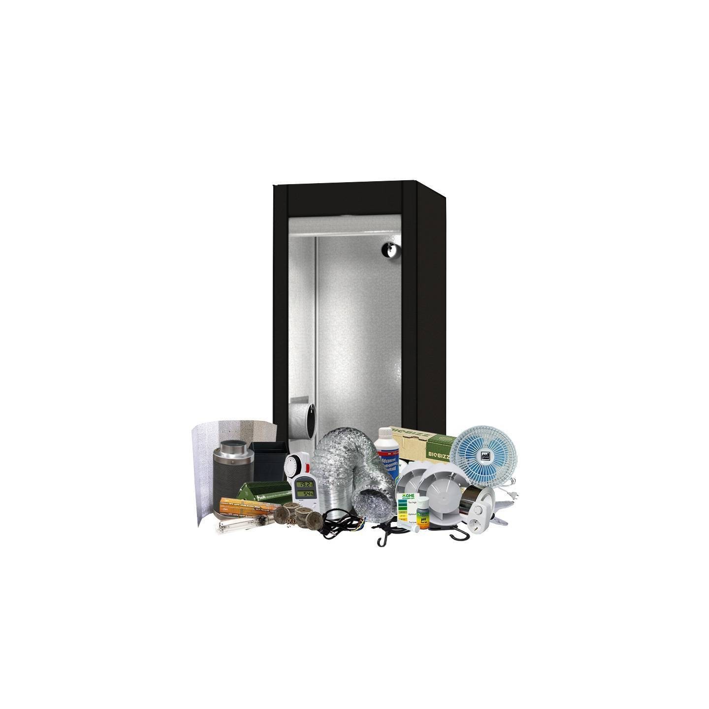 Kit Armario Sodio 250W MEDIUM - 8 Plantas de Genericos MP