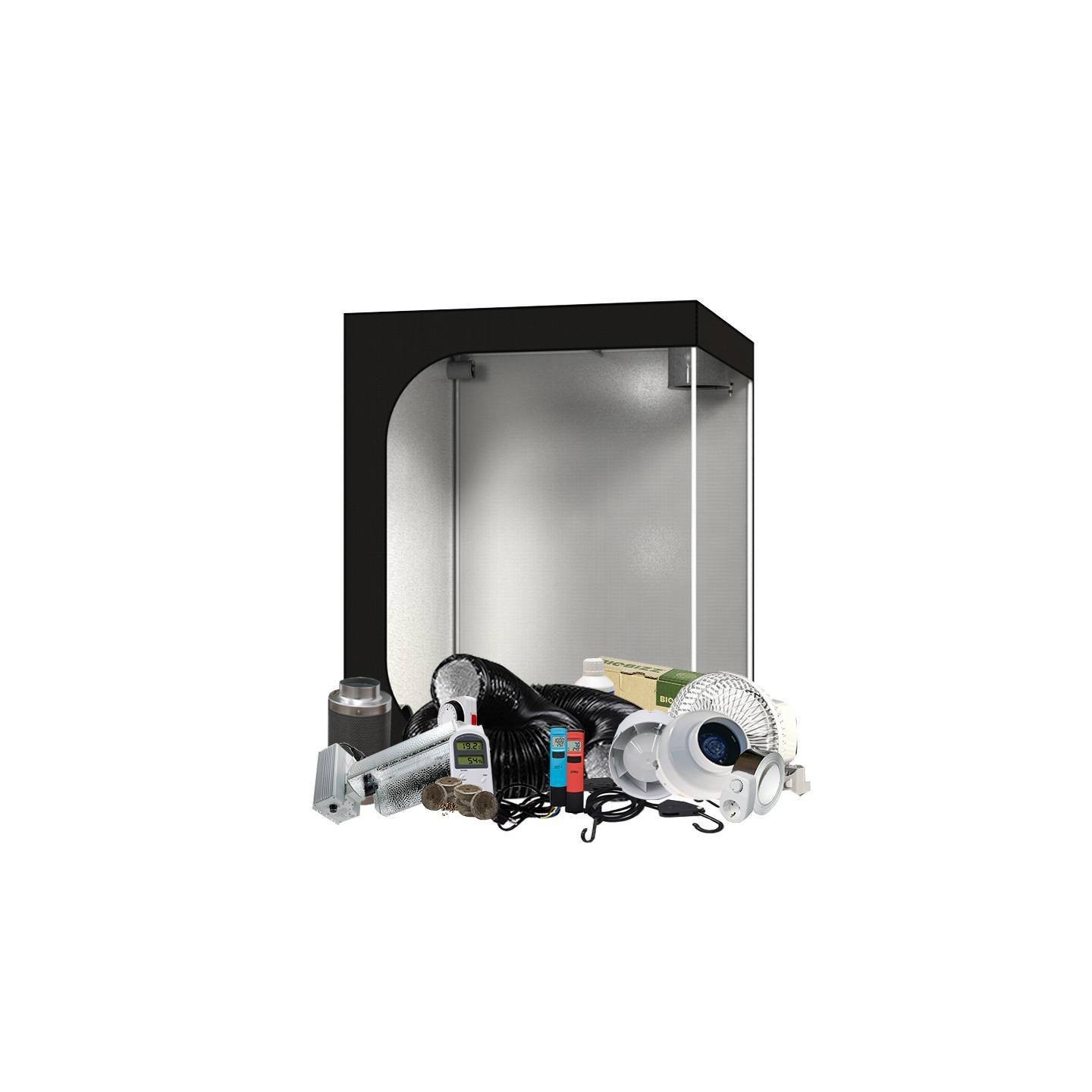 Kit Armario Sodio 1000W PREMIUM - 16 Plantas de Genericos MP