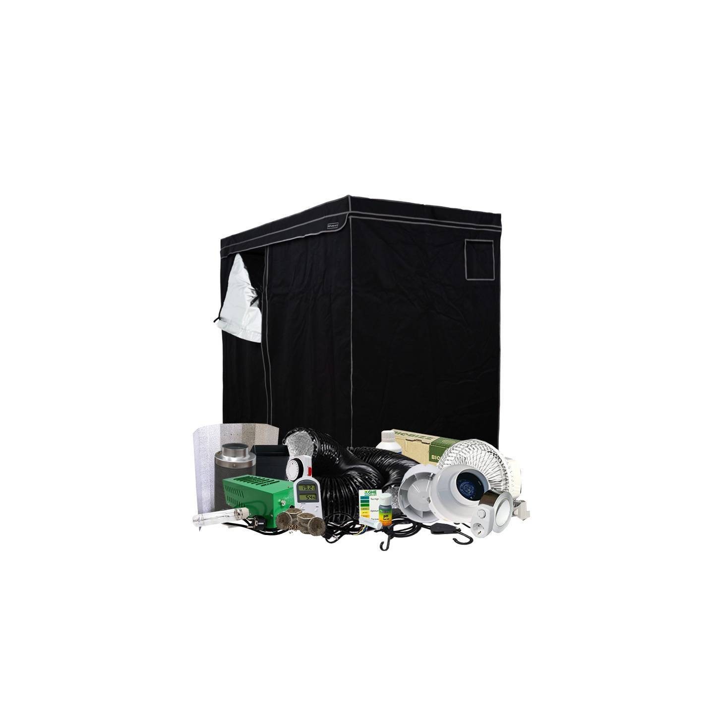 Kit Armario Sodio 2X600W MEDIUM - 24 Plantas de Genericos MP
