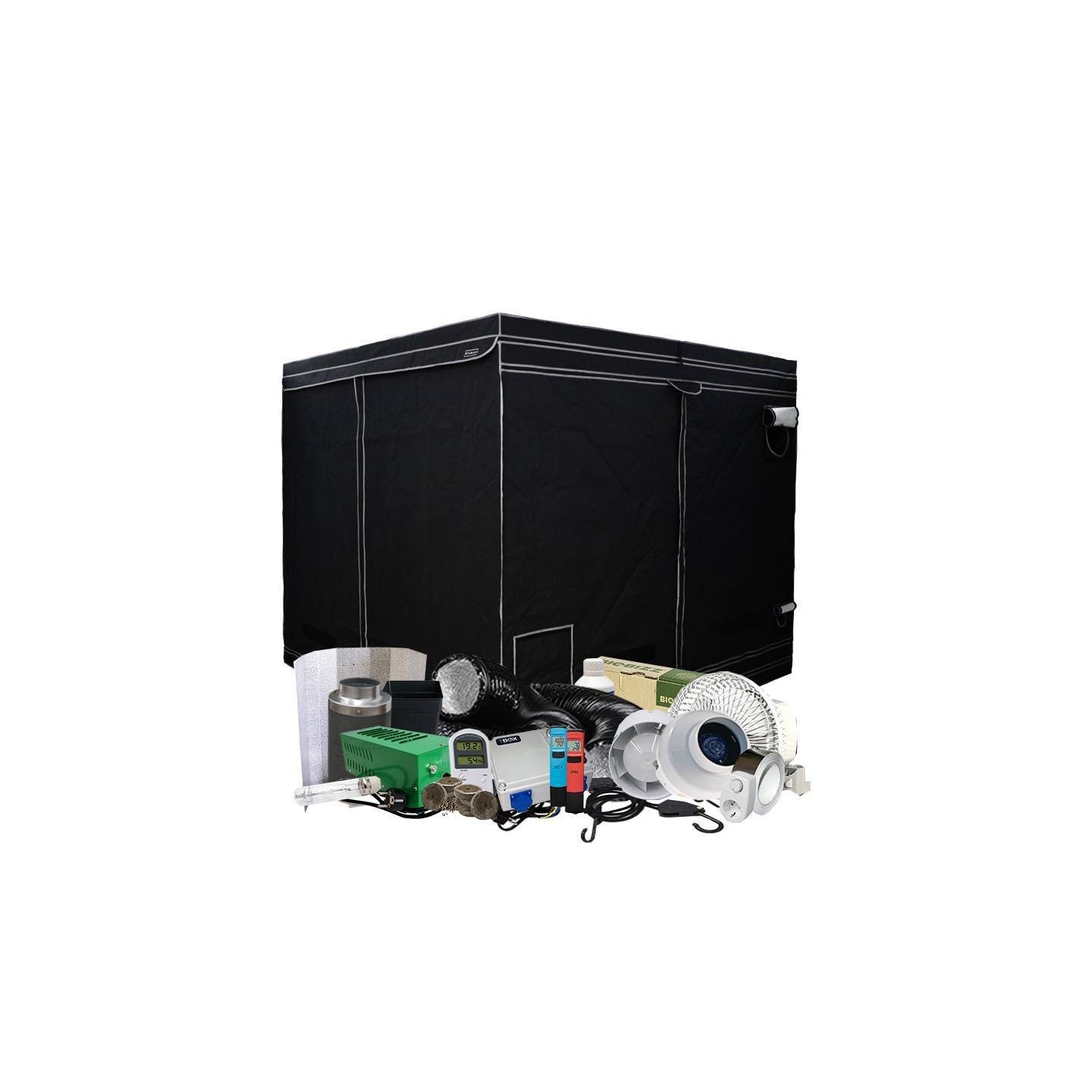 Kit Armario Sodio 4X600W PREMIUM - 48 Plantas de Genericos MP