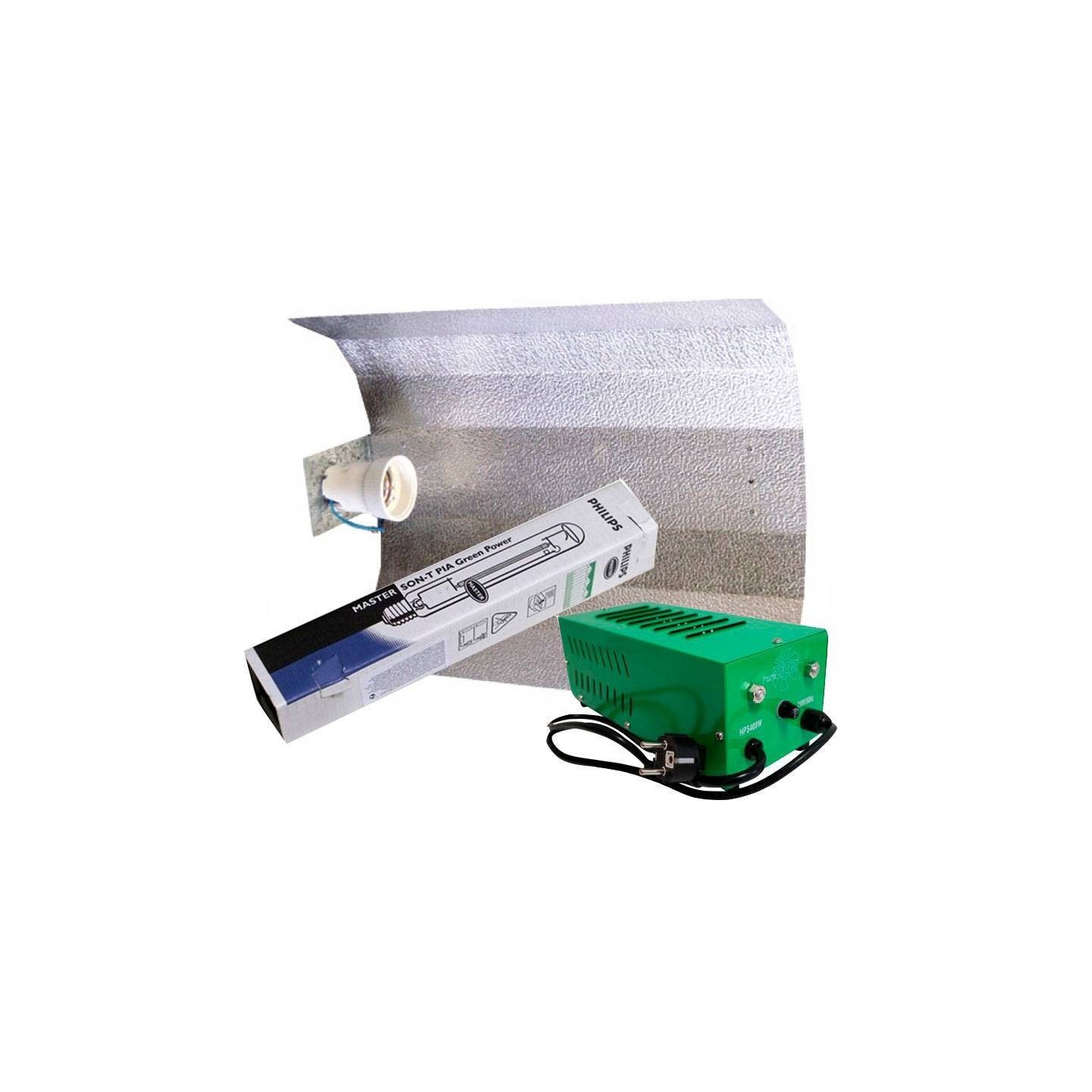 Kit 400 W Pure Light Plug & Play + Reflector Stuco + Philips