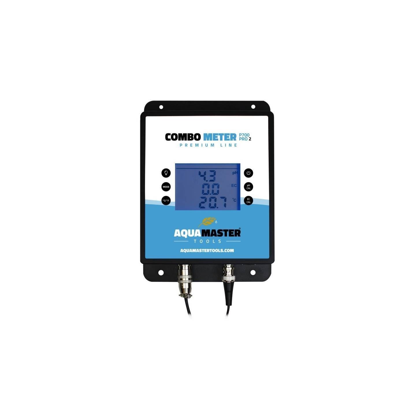 Medidor Combo P700 PRO 2 Aquamaster 1020.2, PH, EC, TEMP de