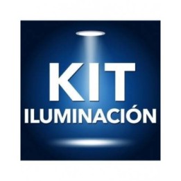 KIT 250 W EMB + REFLECTOR ALUMINIO BRILLO STUCO 48 + BOMBILLA