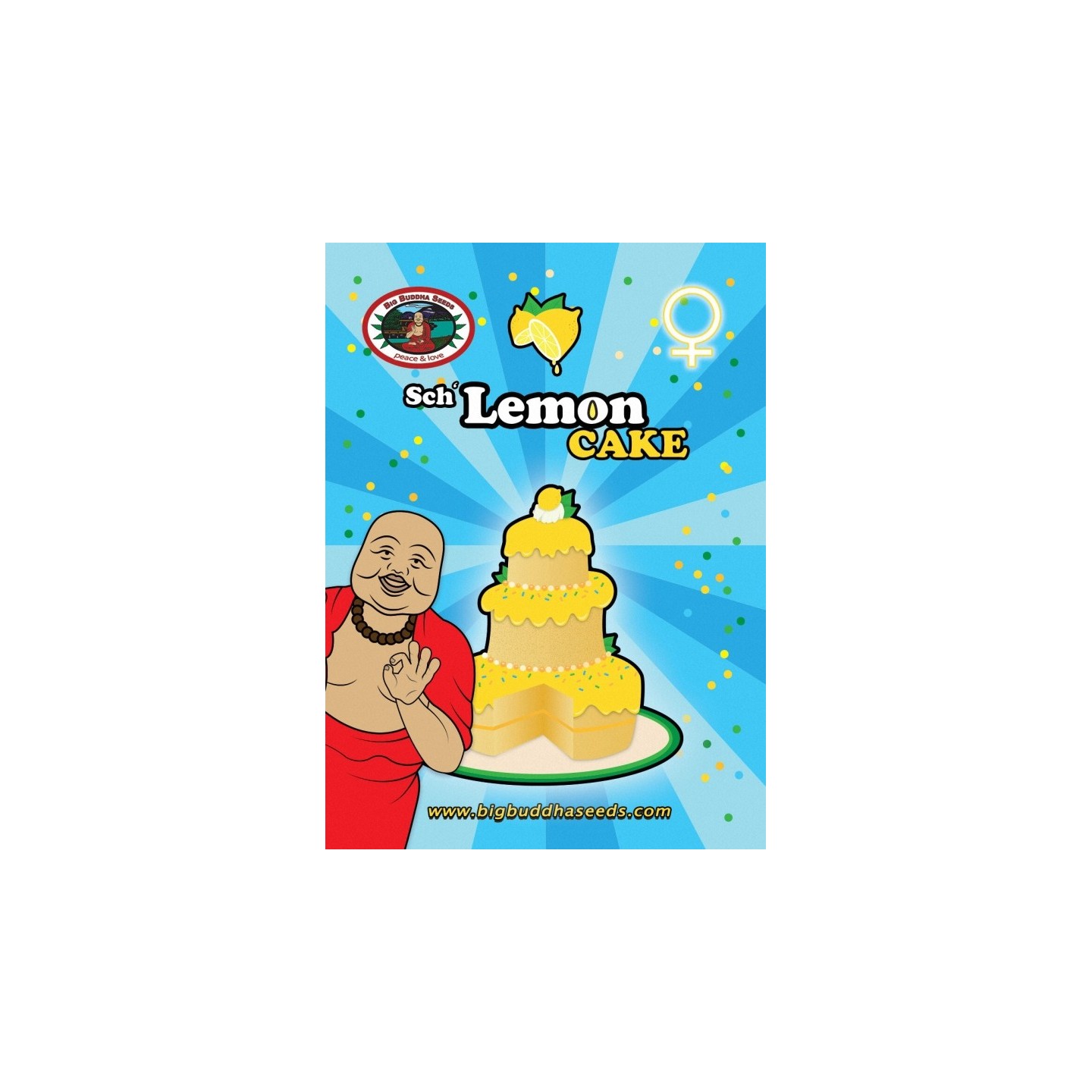 Lemon Cake Feminizada de Big Buddha Seeds