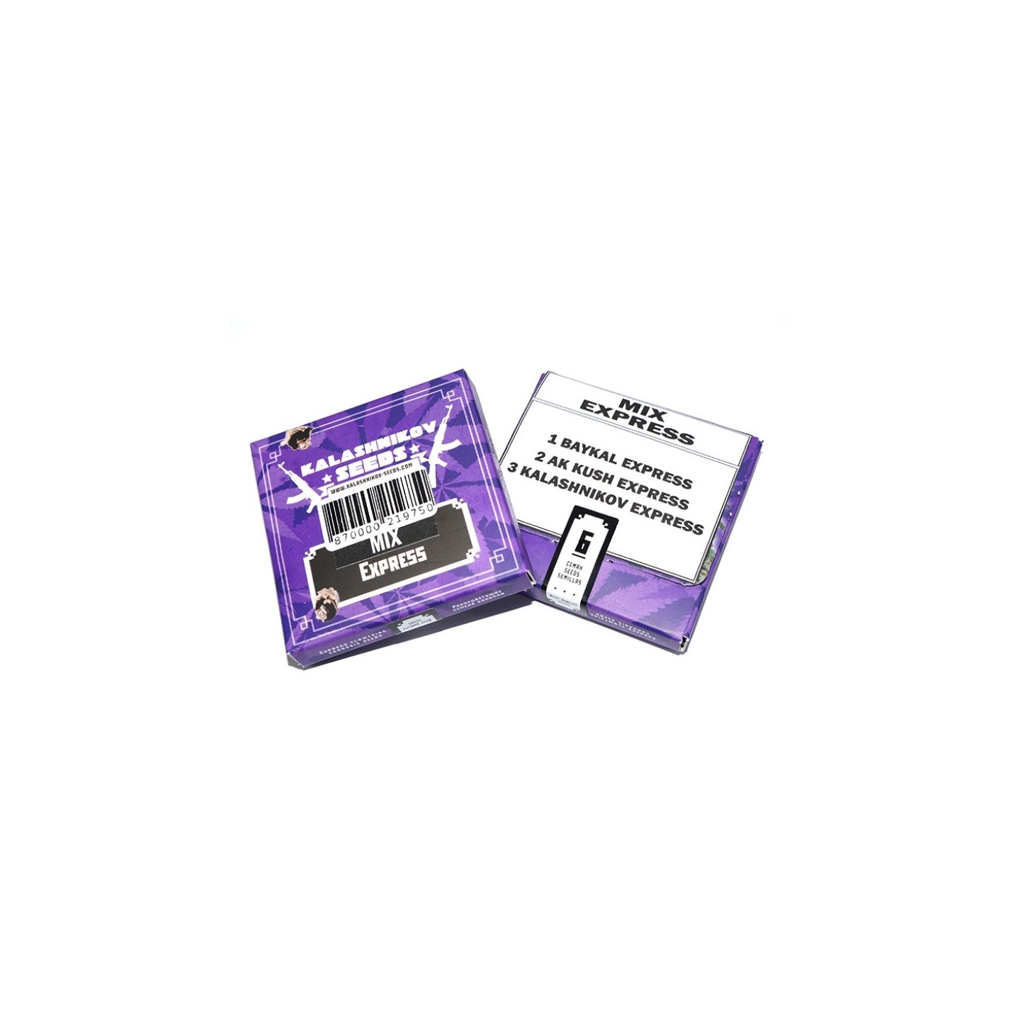 Express Mix Pack, 3 Strains de Kalashnikov Seeds