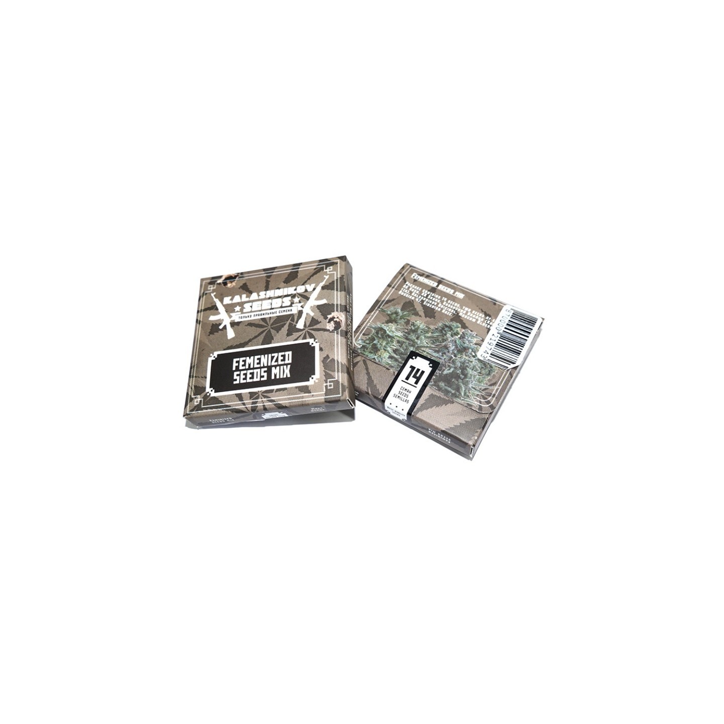 Fem Mix Pack, 7 Strains de Kalashnikov Seeds