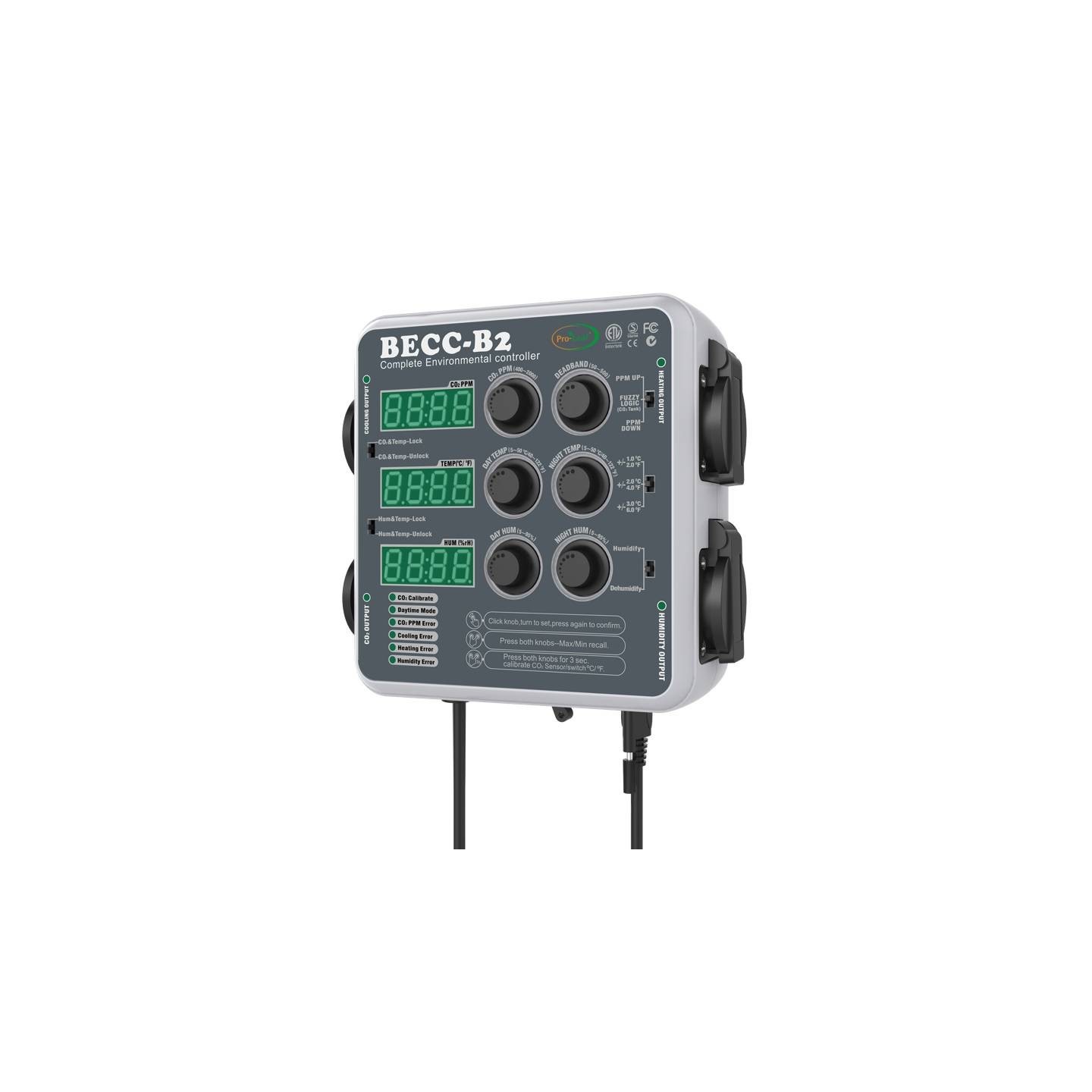 CONTROLADOR DIGITAL DE CLIMA PRO-LEAF (BECC-B2) de Pro-Leaf