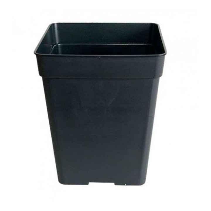 Maceta Cuadrada Pure 9x9x10 - 0,5L de Genericos MP