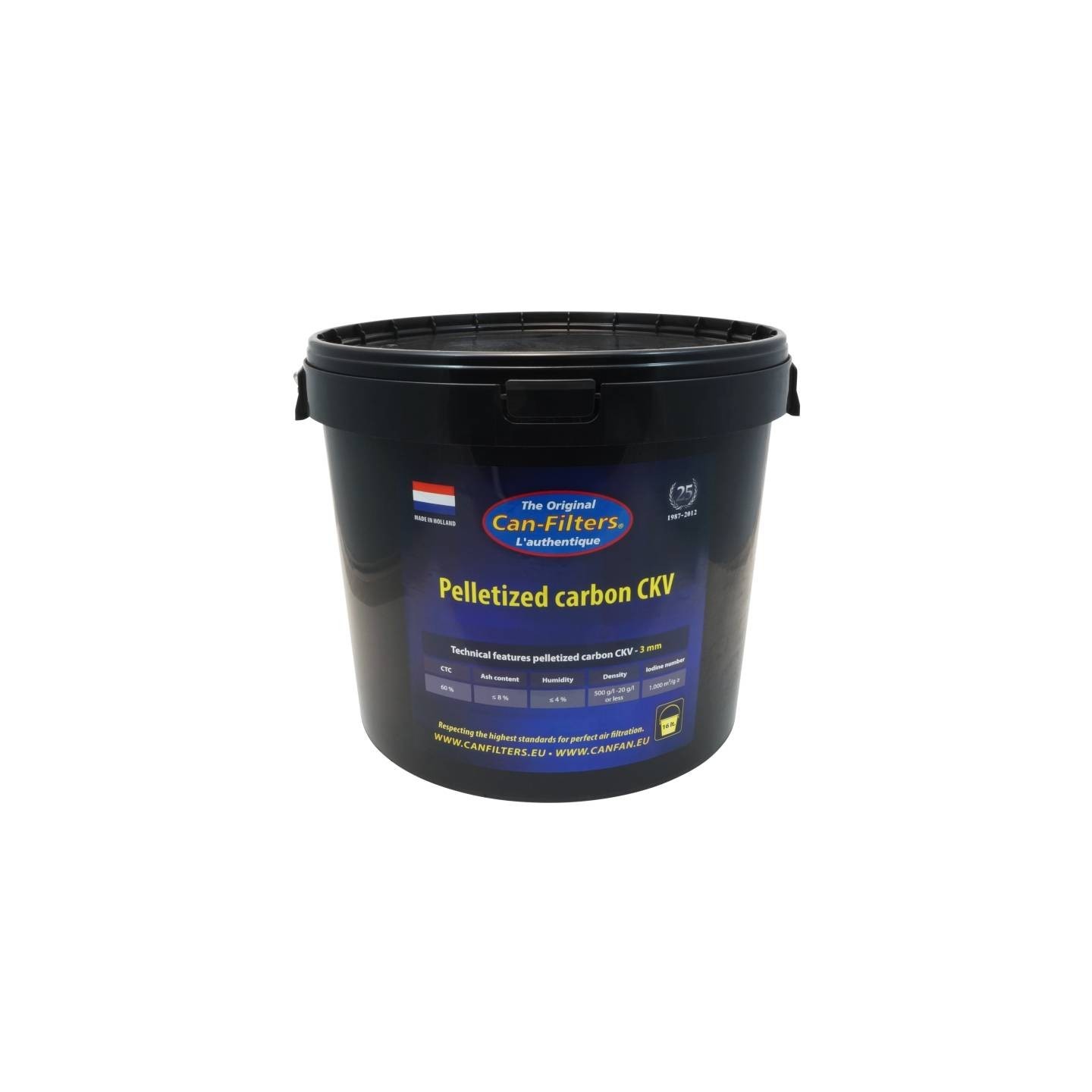 Cubo de Carbono Activo Pelletizado CKV-3 / CKV-4 de Can Filter