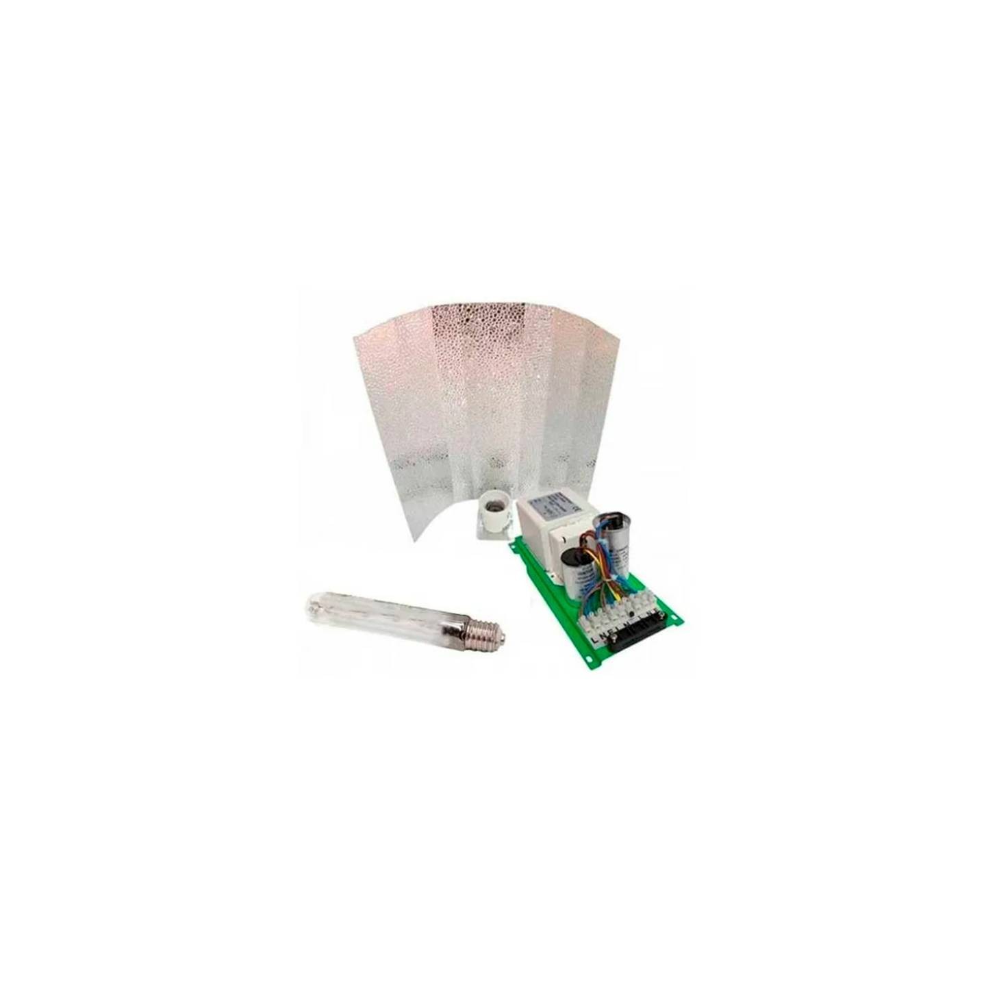 Kit Balastro Pure Light 600 W + Reflector Stuco + Pure Light Mh
