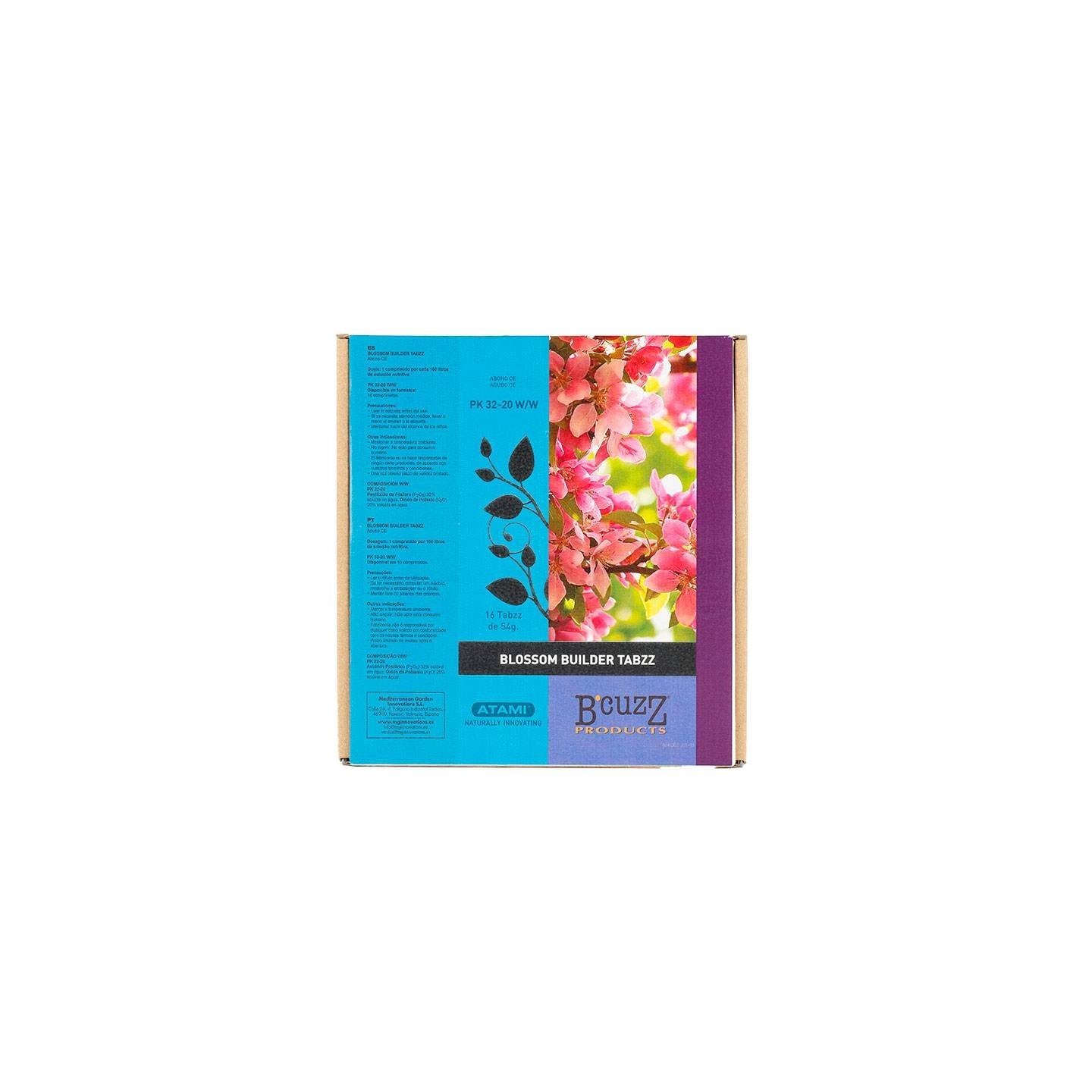 Blossom Builder Tabzz Tabletas Efervescentes de Atami