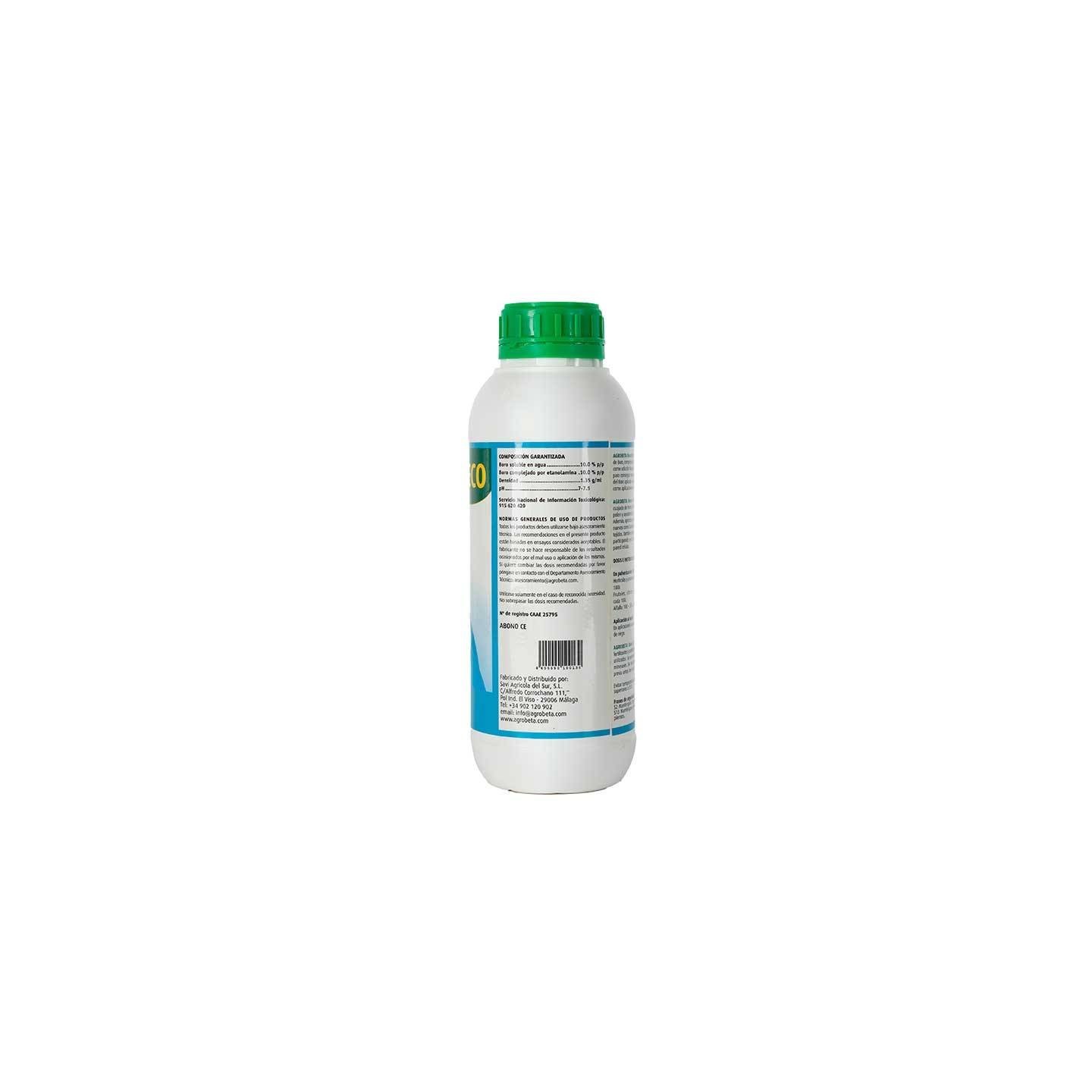 Boro Eco Agrobeta 1L composición
