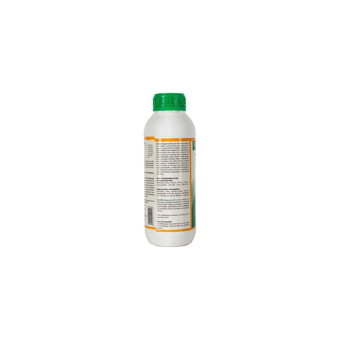 Magnesio eco Agrobeta 1L Modo de uso