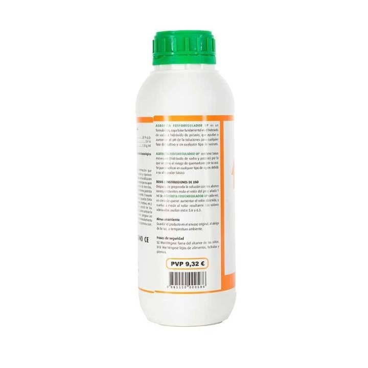 Fosforegulador pH Up (+) 1L Agrobeta Modo de uso