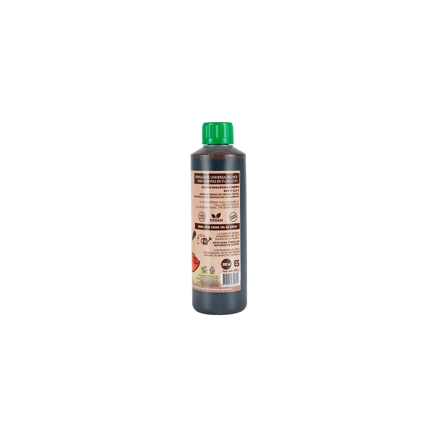 Hesi Bio Bloom 500ml modo de uso